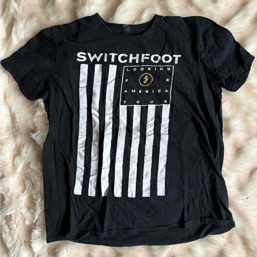 Switchfoot Large Black Concert T-Shirt